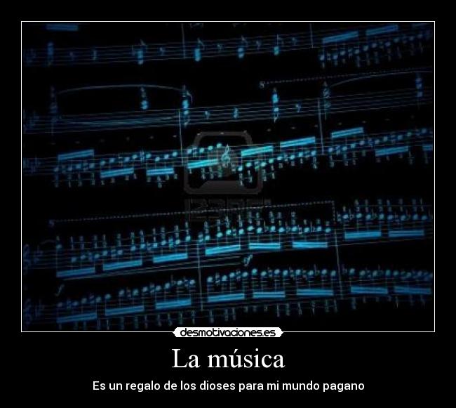 La música -