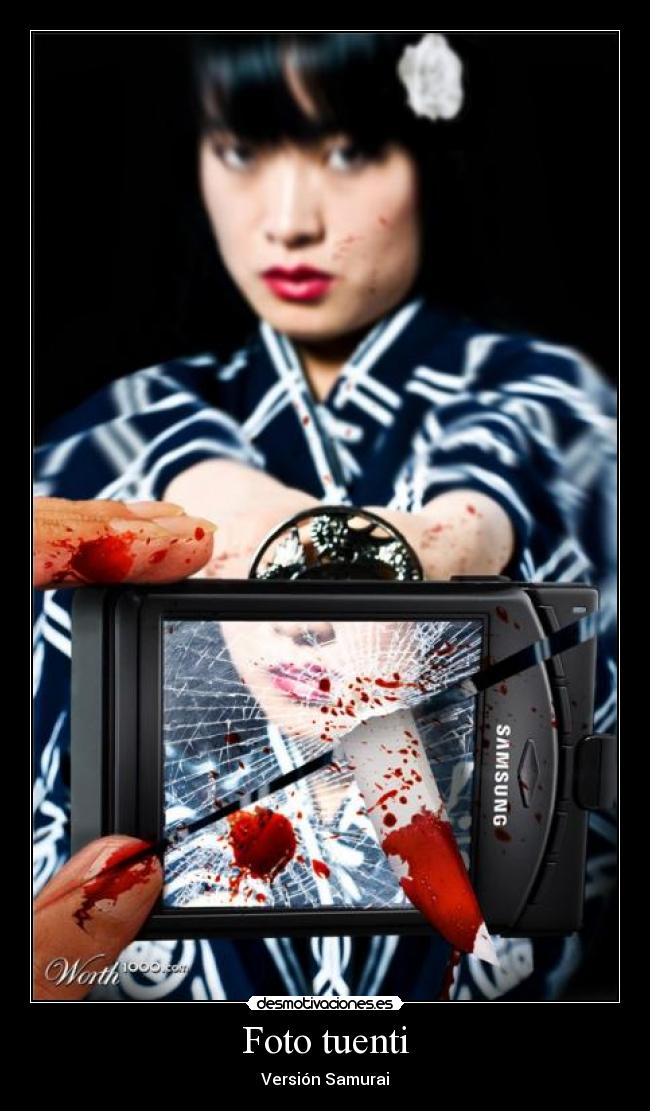 Foto tuenti - Versión Samurai