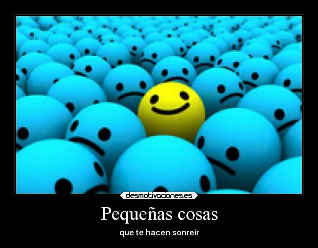 Pequeñas cosas - 