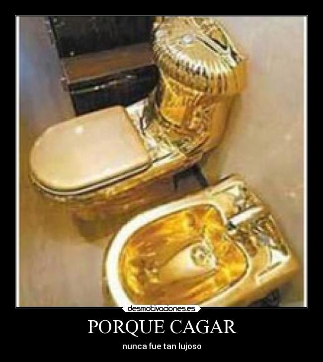 PORQUE CAGAR - 
