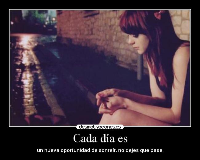 Cada día es -