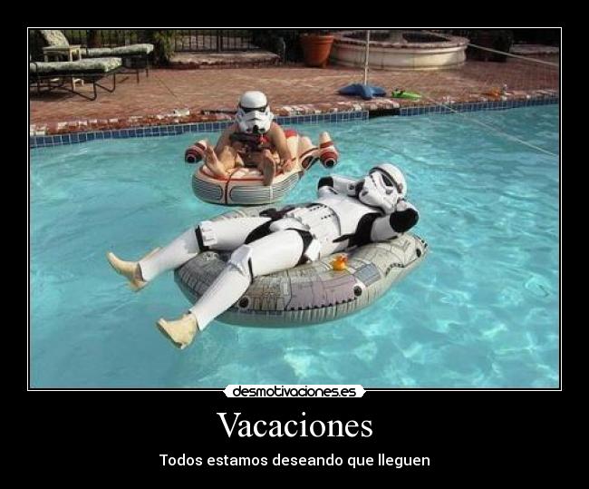 Vacaciones - Todos estamos deseando que lleguen
