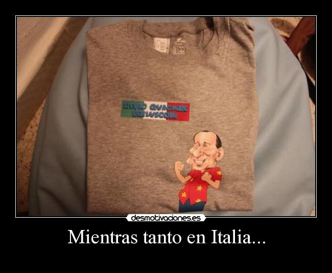 Mientras tanto en Italia... - 