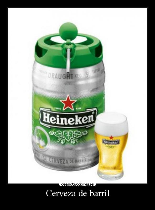 Cerveza de barril -