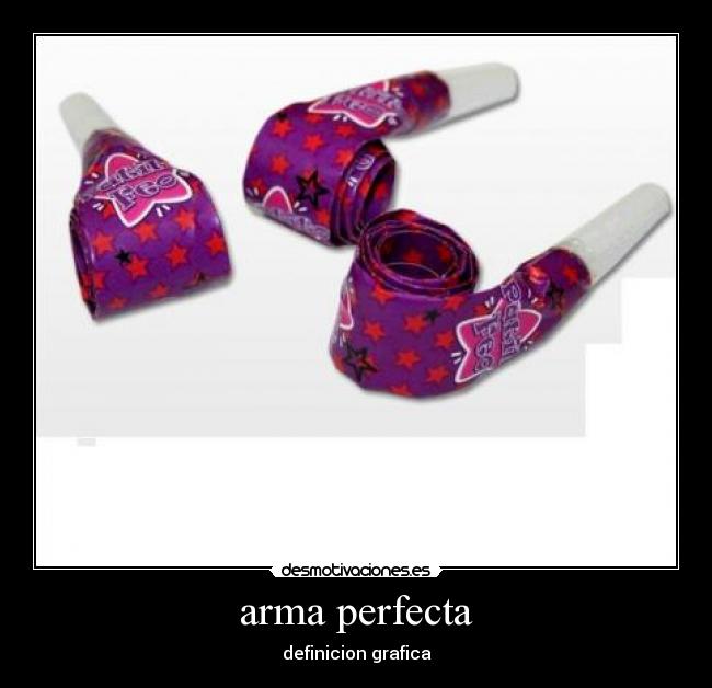 arma perfecta - definicion grafica