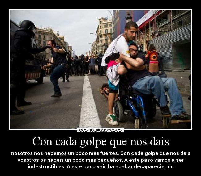 carteles indignados barcelona mossos desmotivaciones