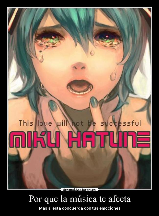 Por que la música te afecta - Mas si esta concuerda con tus emociones