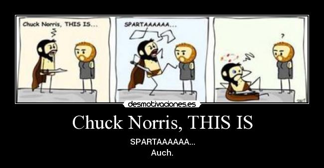 carteles chuck norris this desmotivaciones