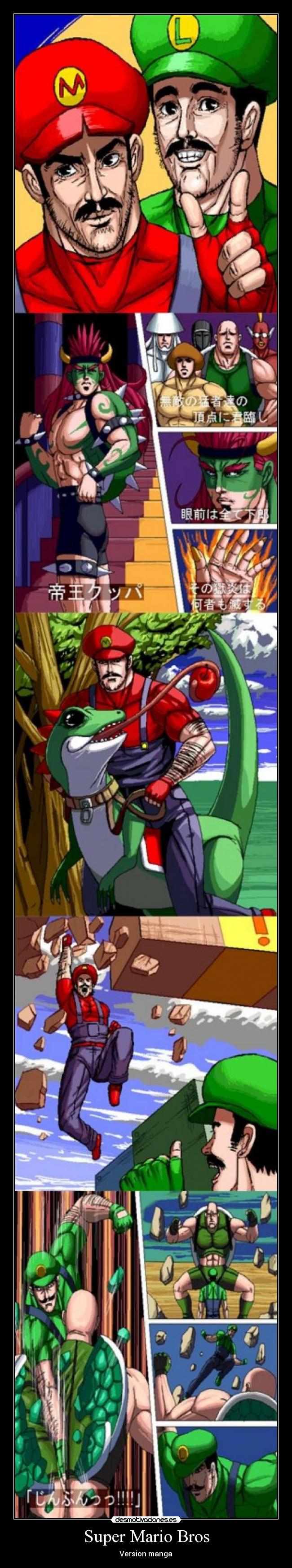 Super Mario Bros - Version manga