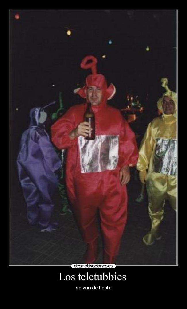 Los teletubbies  - se van de fiesta

