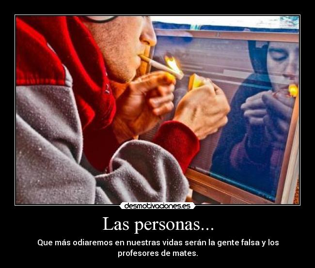 Las personas... - 