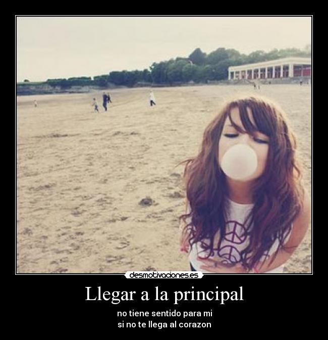 Llegar a la principal - 