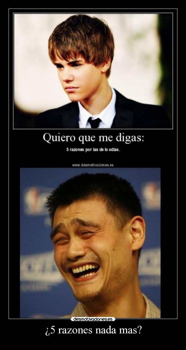 carteles razones mas yao ming desmotivaciones