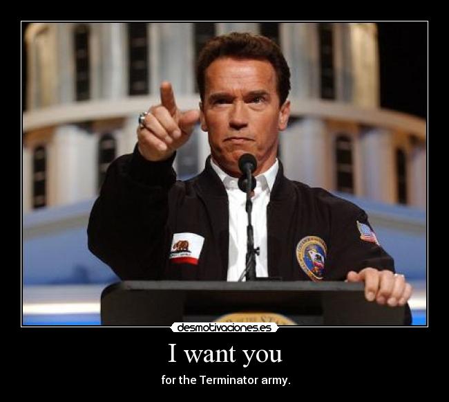 I want you -