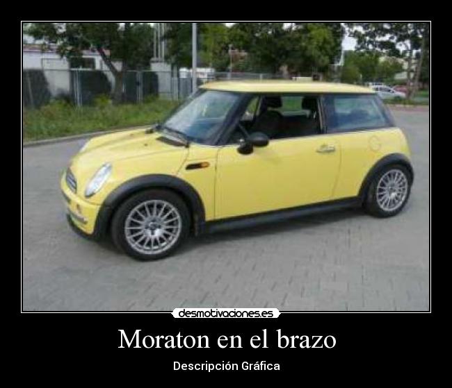 Moraton en el brazo - 