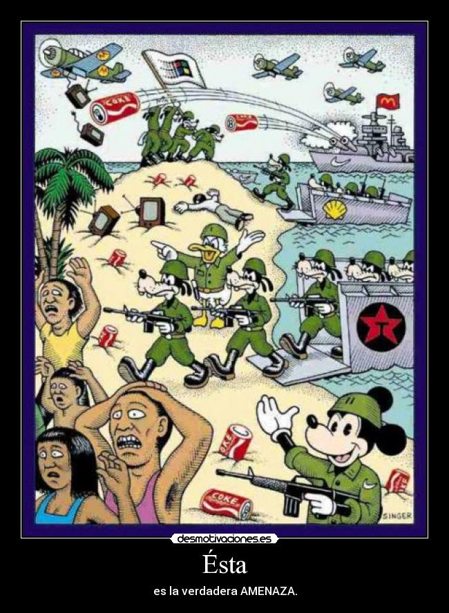 Ésta - es la verdadera AMENAZA.