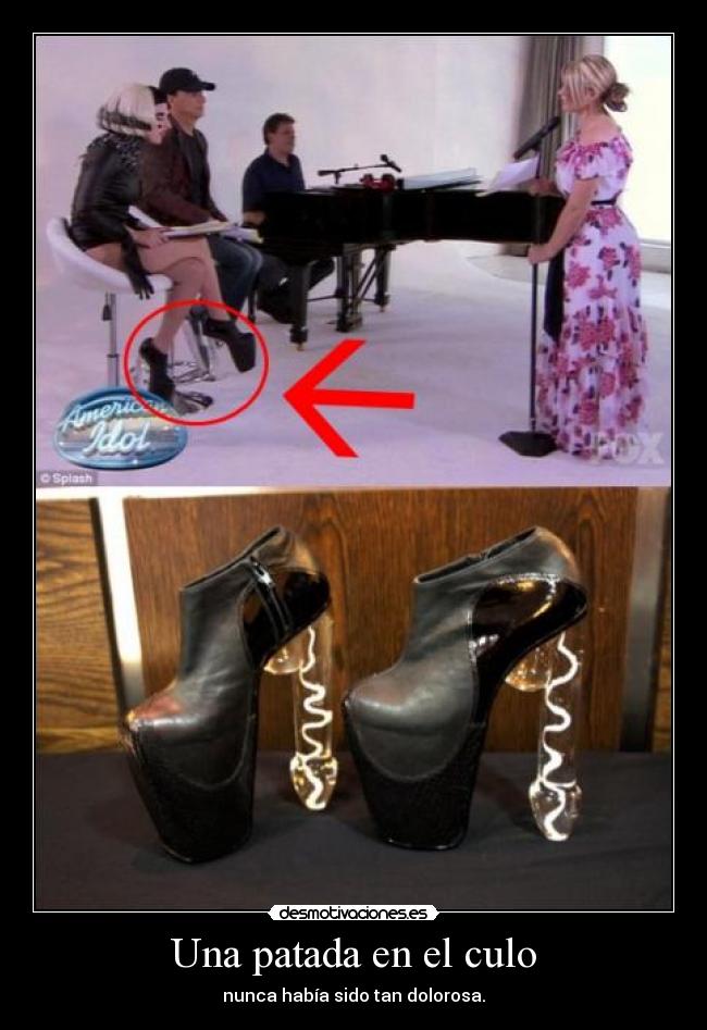 Una patada en el culo - 