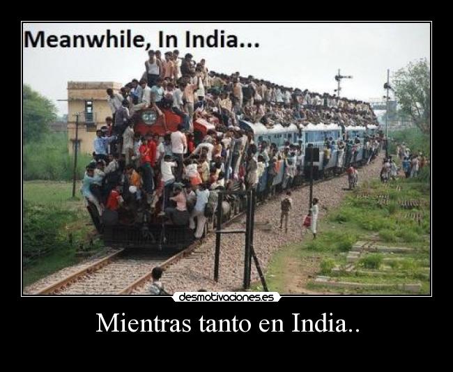 Mientras tanto en India.. - 