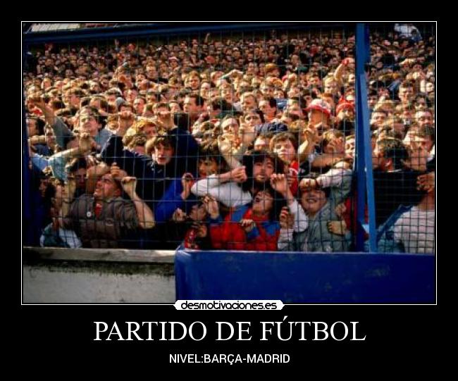 PARTIDO DE FÚTBOL -