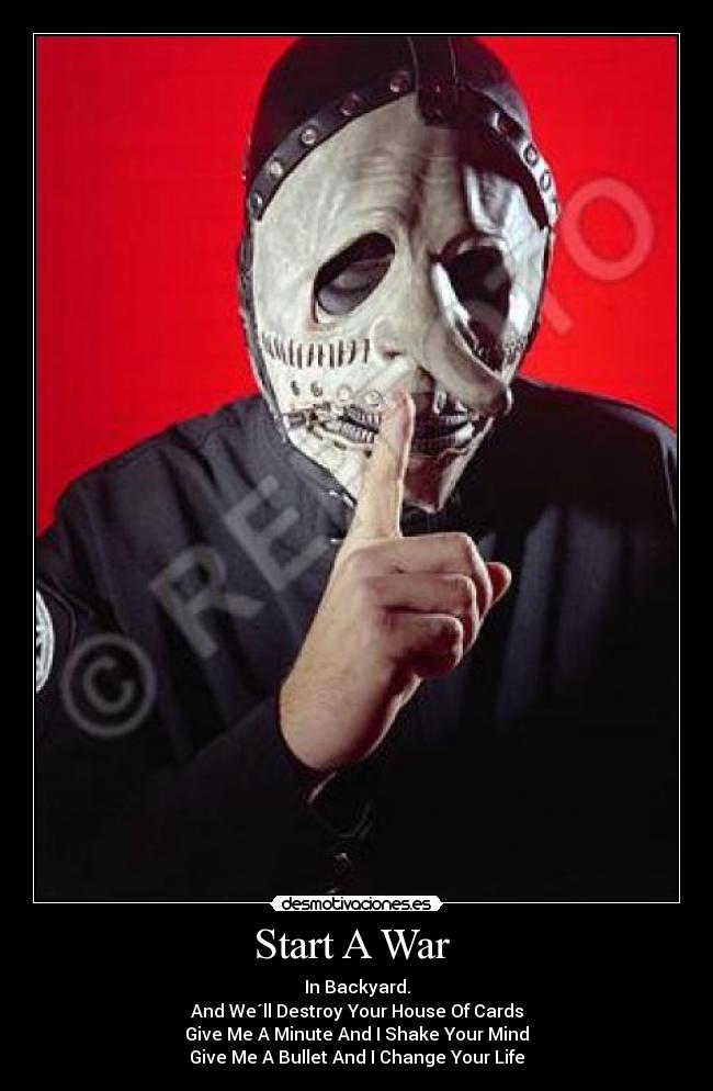 carteles slipknot desmotivaciones