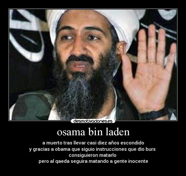 osama bin laden -