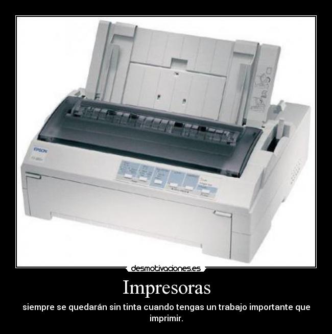 Impresoras -