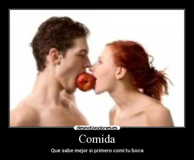 carteles comida amor desmotivaciones