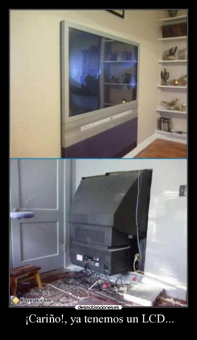 carteles lcd desmotivaciones