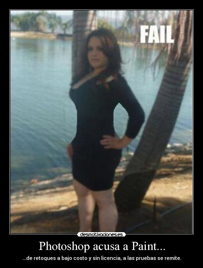 Photoshop acusa a Paint... -
