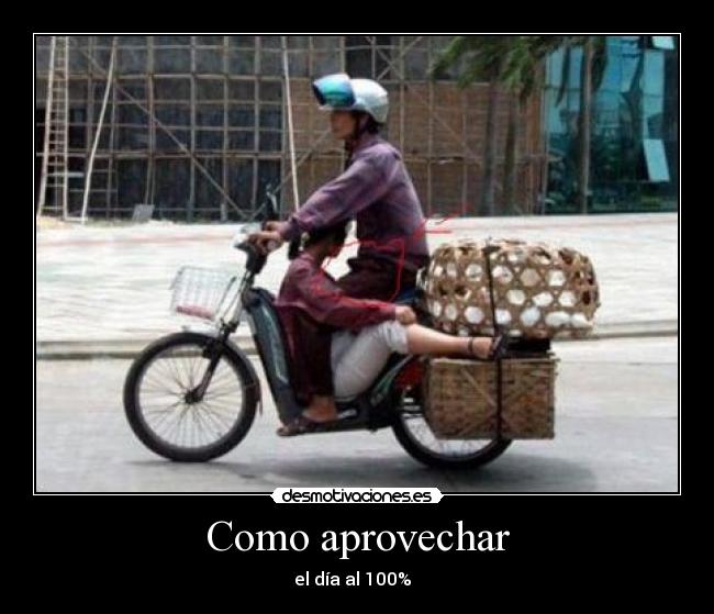 Como aprovechar - el día al 100%  