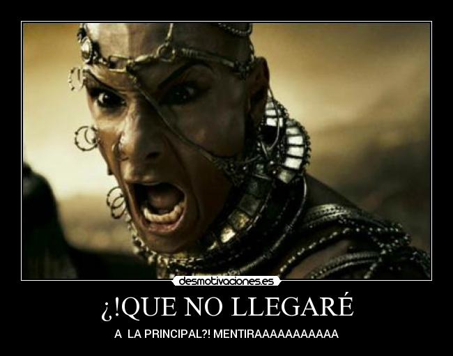 ¿!QUE NO LLEGARÉ - 