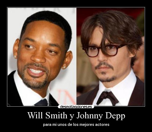 Will Smith y Johnny Depp -