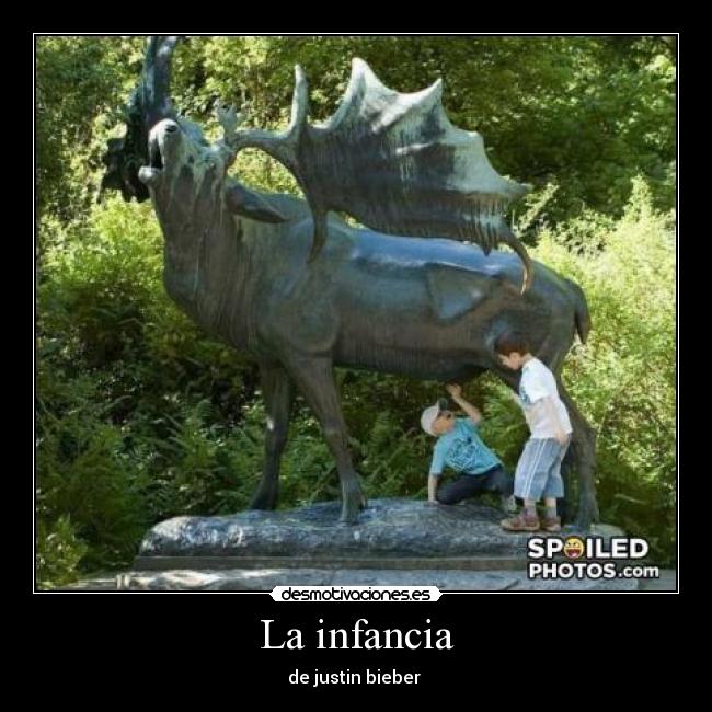 La infancia - de justin bieber
