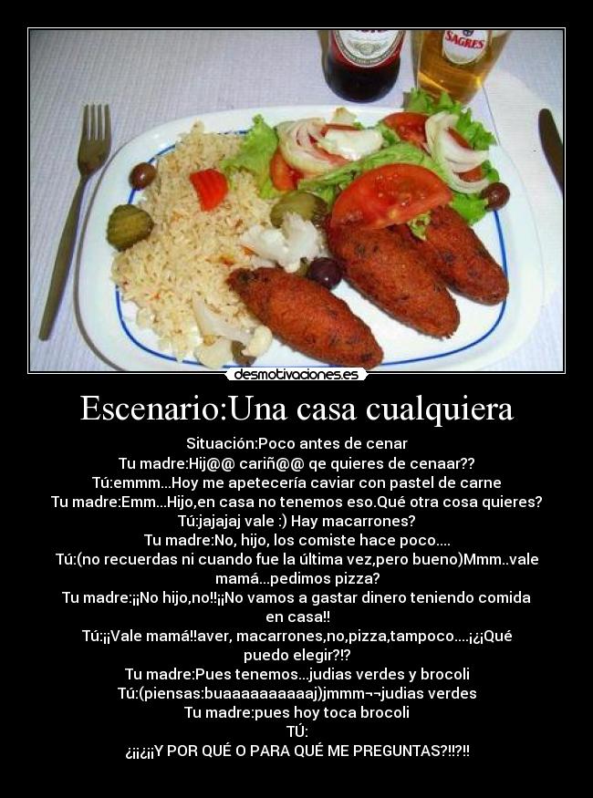 Escenario:Una casa cualquiera -