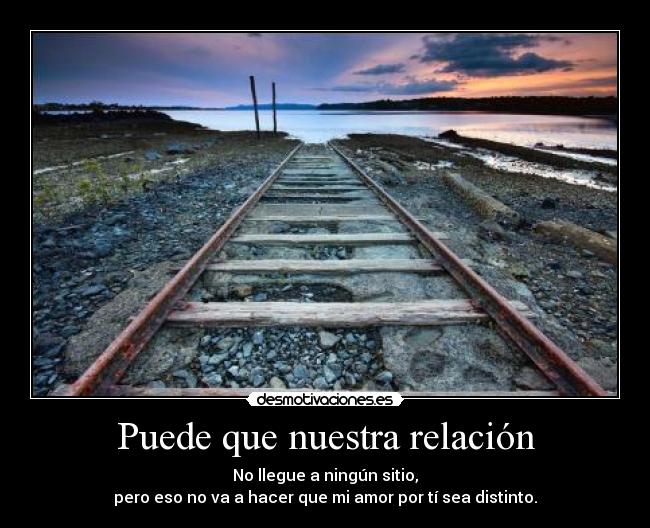 Puede que nuestra relación - 