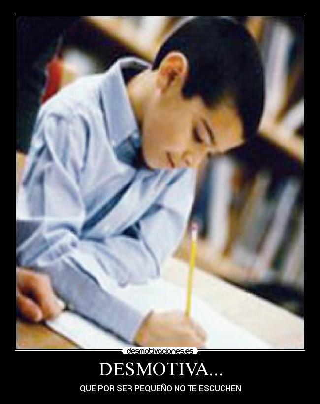 DESMOTIVA... -