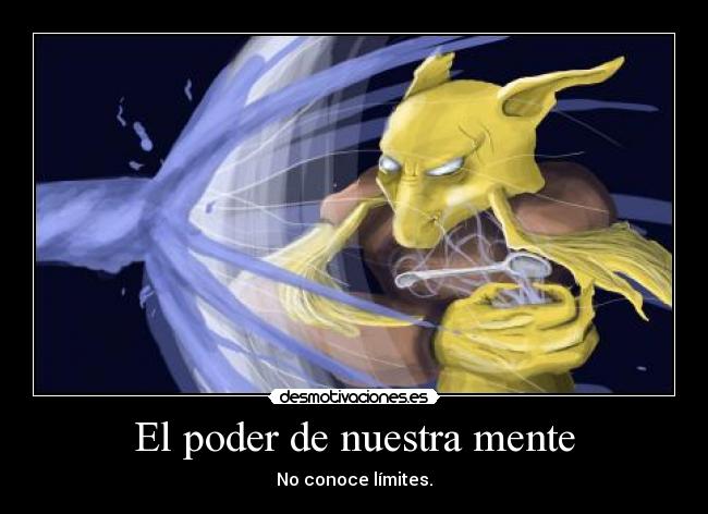 El poder de nuestra mente -