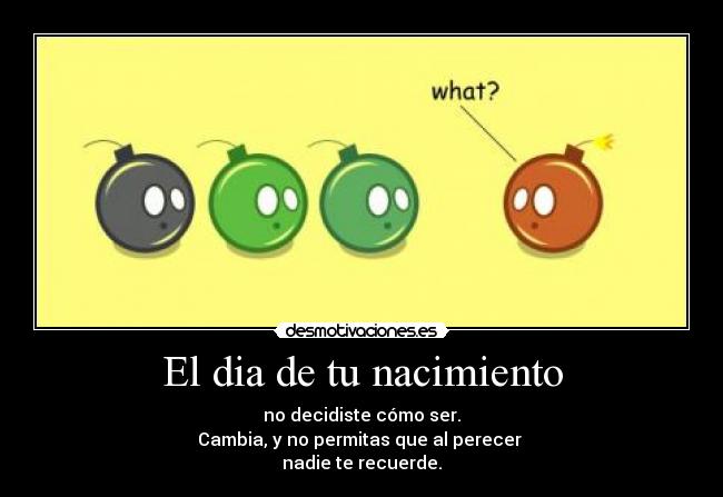 carteles nacerperecer desmotivaciones