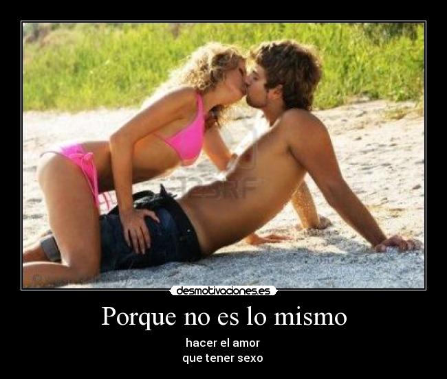 Porque no es lo mismo - 