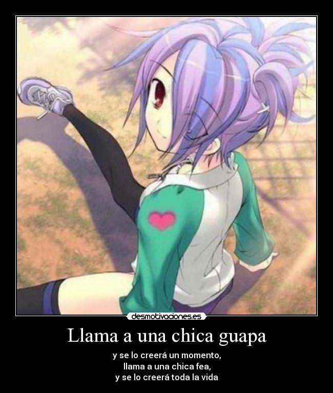 Llama a una chica guapa - 