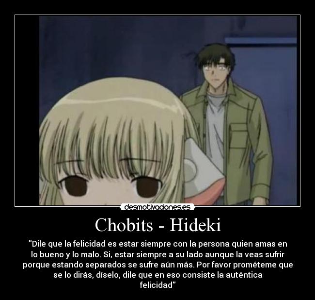 Chobits - Hideki - 