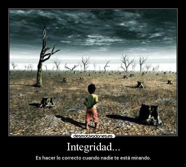 Integridad... -