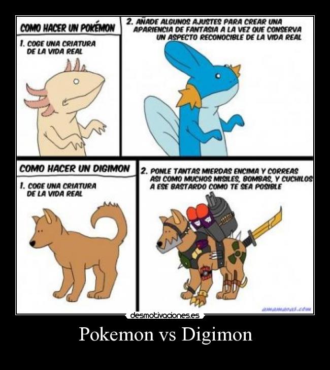 Pokemon vs Digimon - 