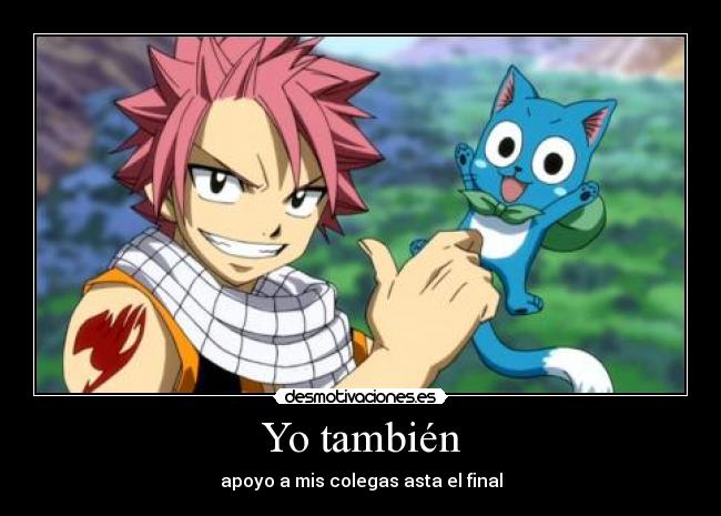 Yo también - apoyo a mis colegas asta el final