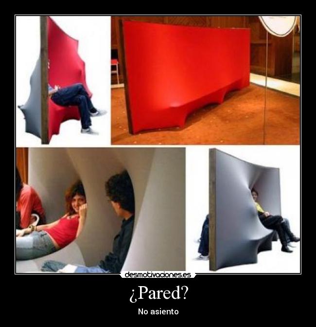 ¿Pared? -