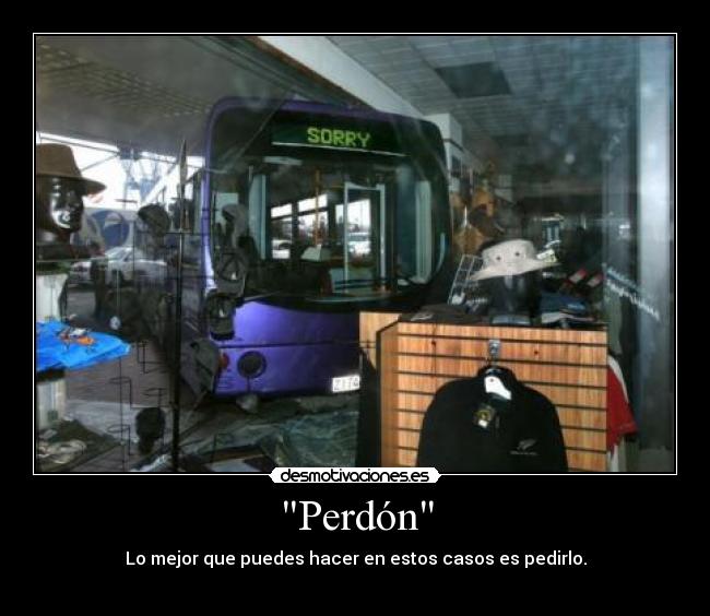 Perdón -