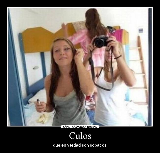 Culos - que en verdad son sobacos 