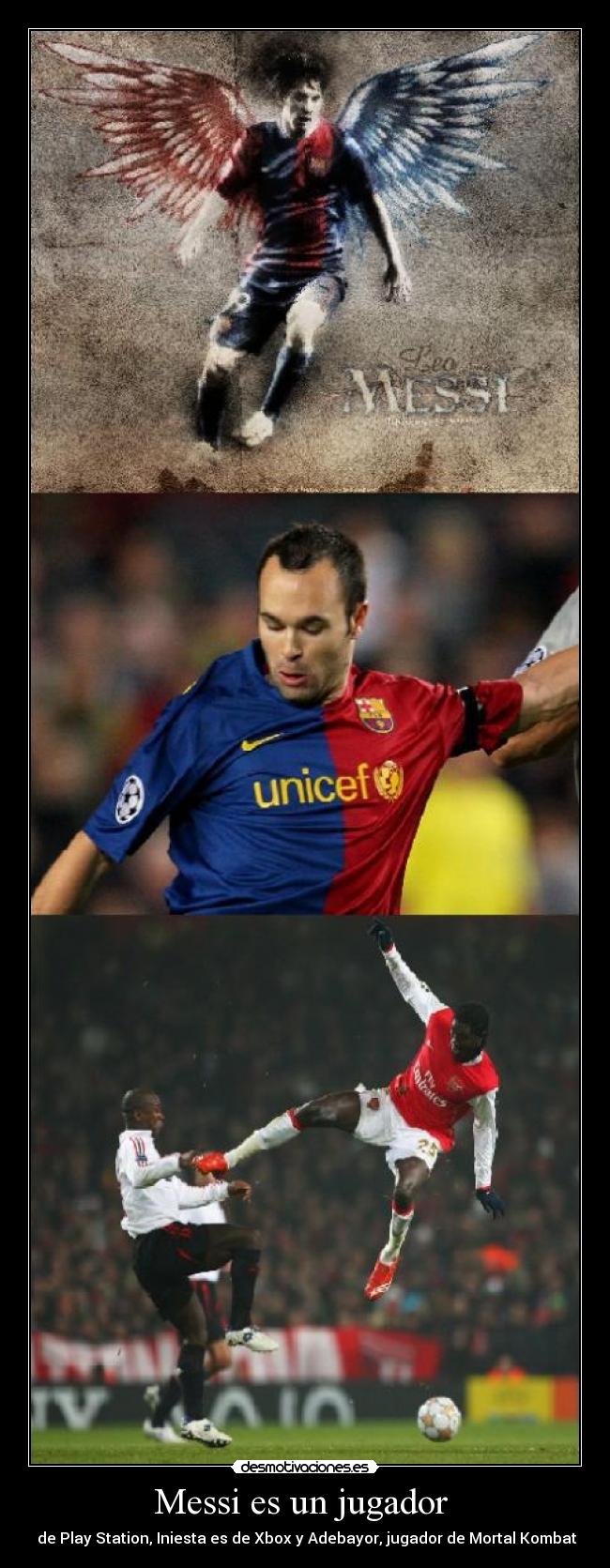 Messi es un jugador -