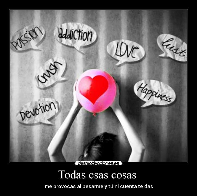 carteles besos amor felicidad adiccion labios desmotivaciones