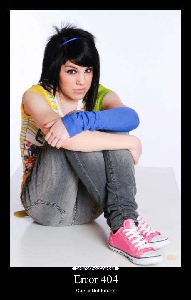 Error 404 - Cuello Not Found